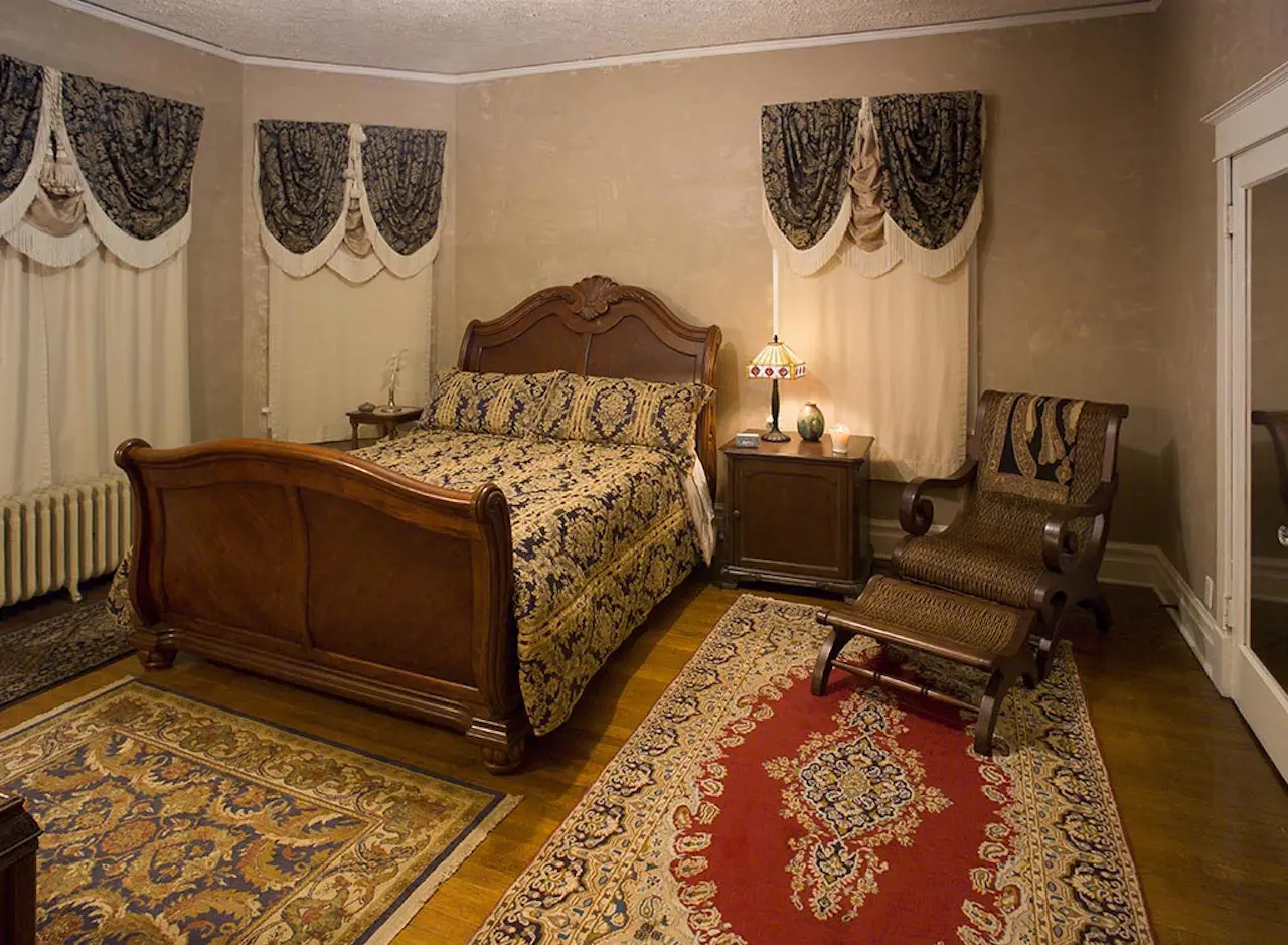 Master Bedroom at Wall Manor