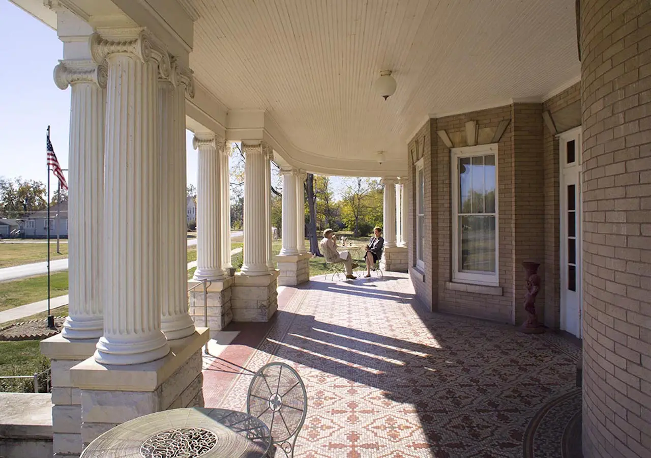 Wall Manor Front Porch